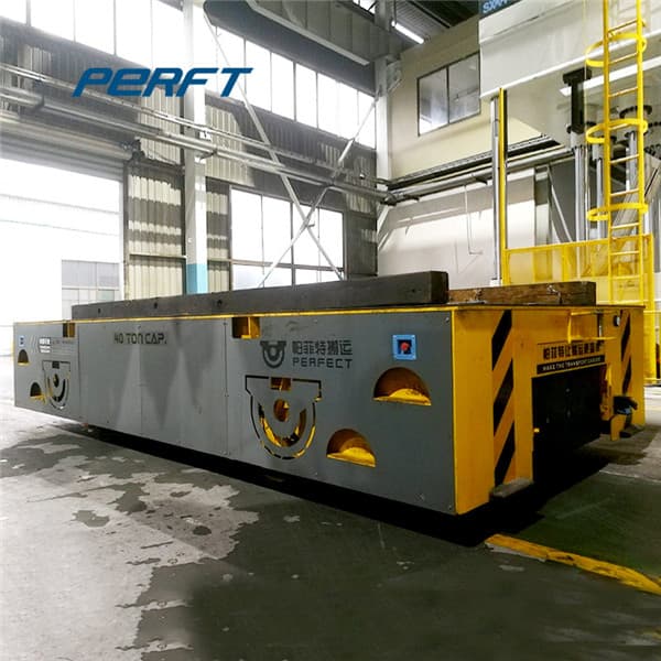 steerable transfer trolley for metaurllgy plant 75t